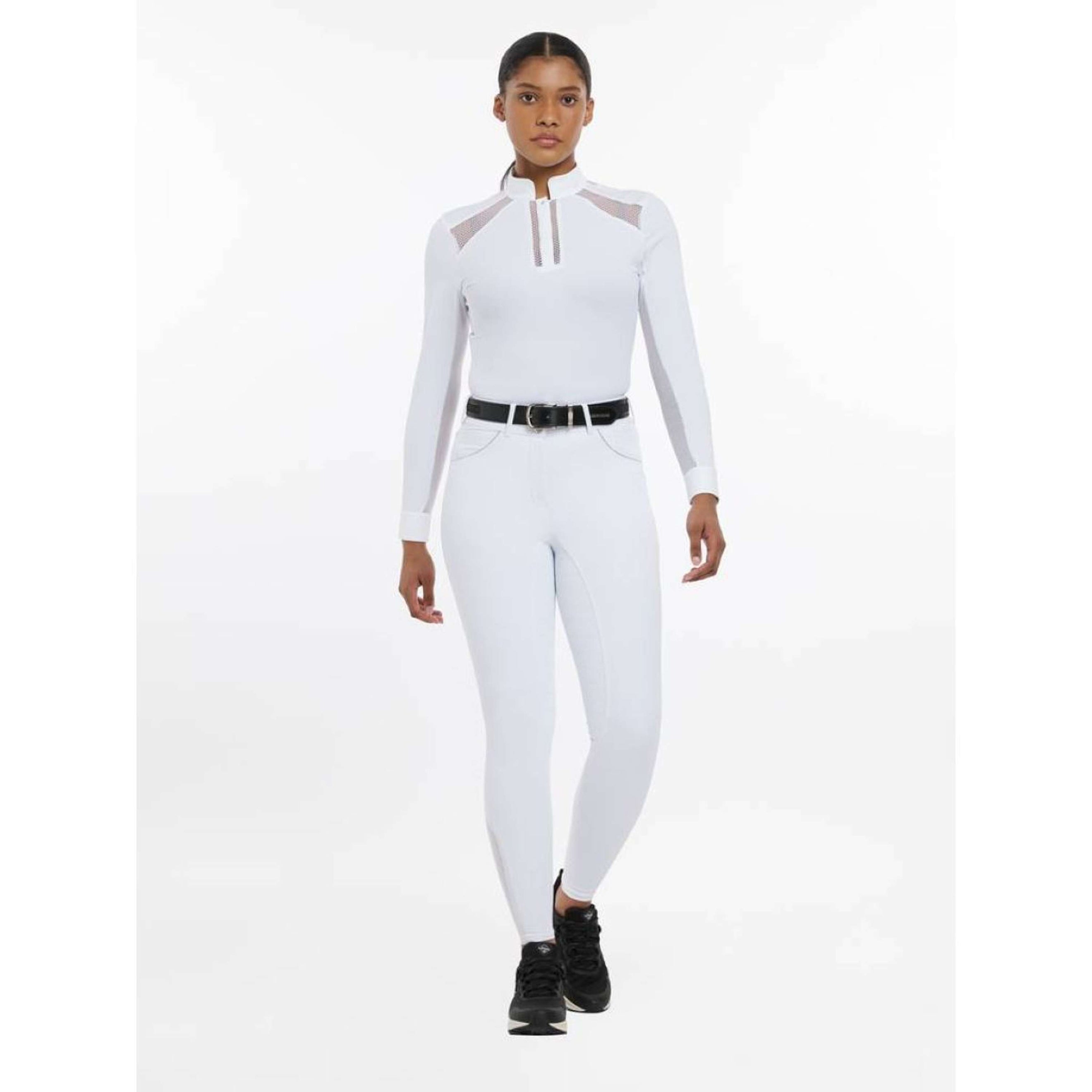 LeMieux Breeches Victoria Silicon Seat White LeMieux Breeches Victoria Silicon Seat White