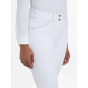 LeMieux Breeches Victoria Silicon Seat White