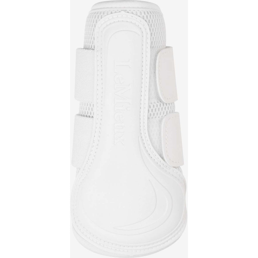 LeMieux Leg Protectors Mesh Brushing New White