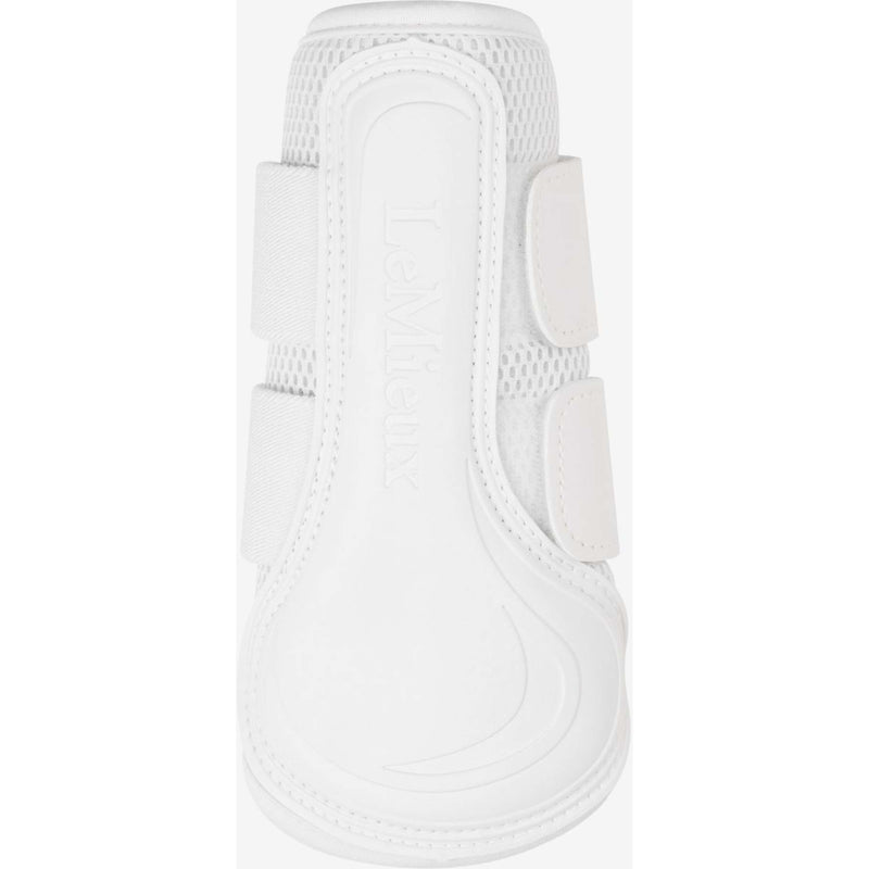 LeMieux Leg Protectors Mesh Brushing New White