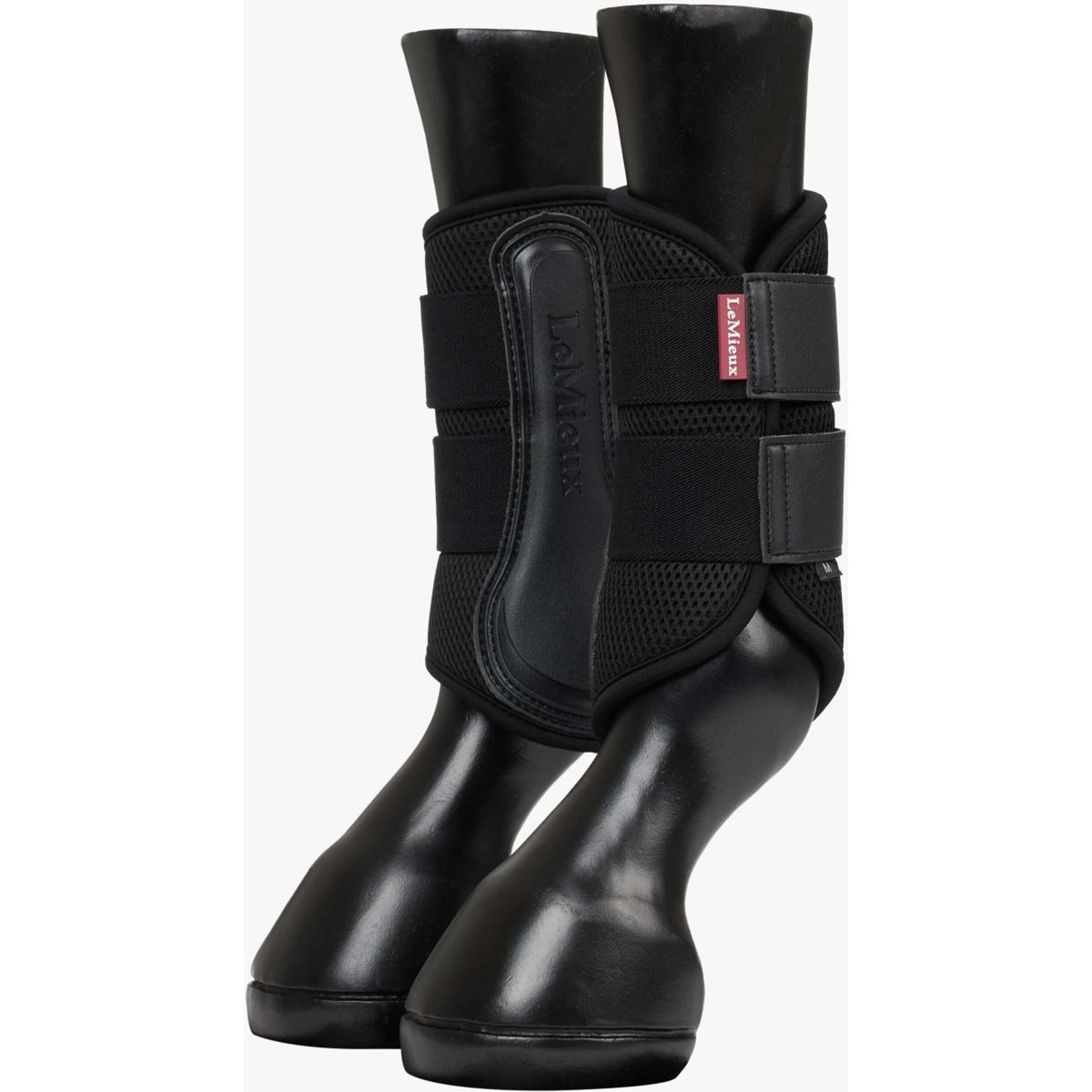 LeMieux Leg Protectors Mesh Brushing New Black