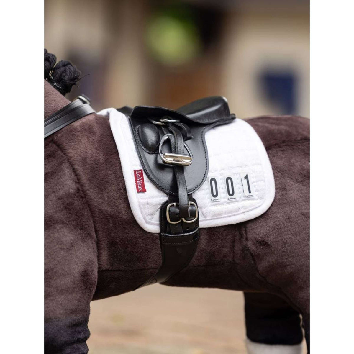 LeMieux Toy Pony Saddle Pad Dressage White