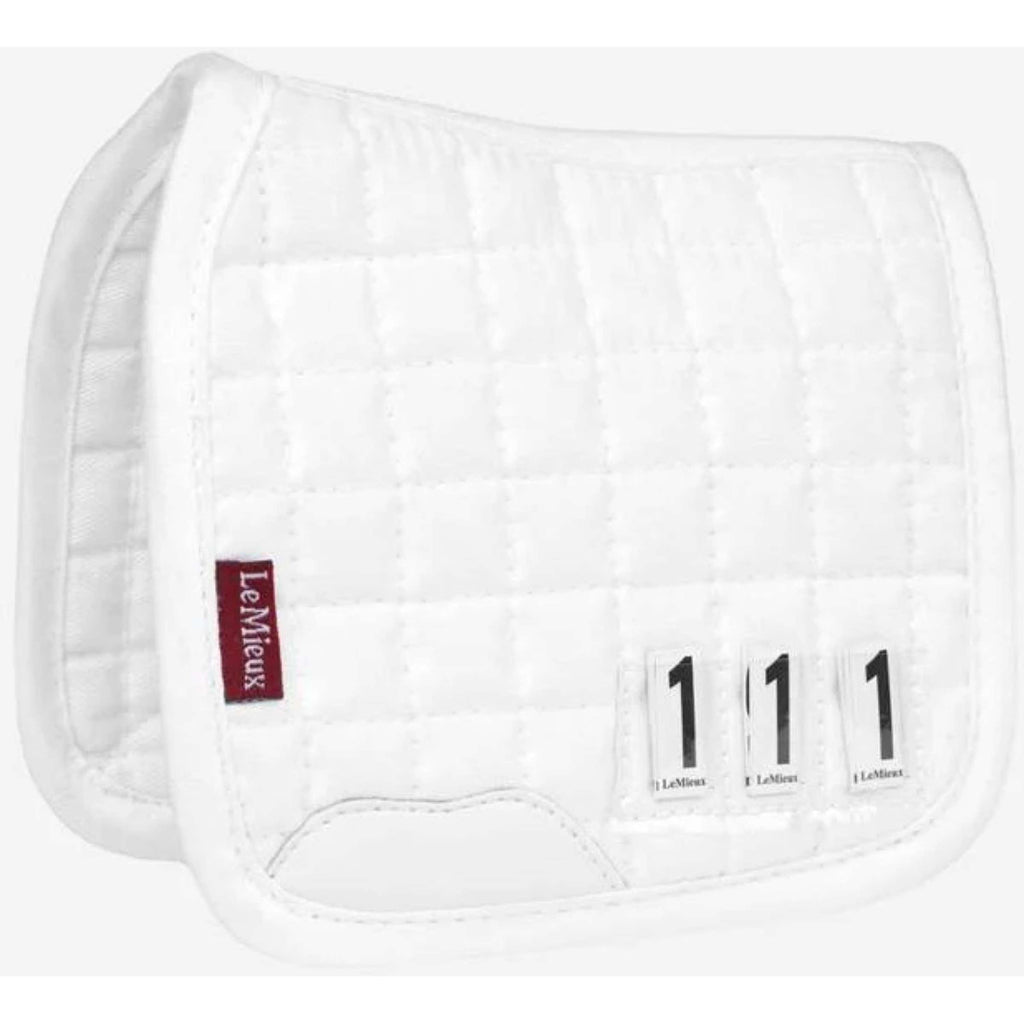 LeMieux Toy Pony Saddle Pad Dressage White