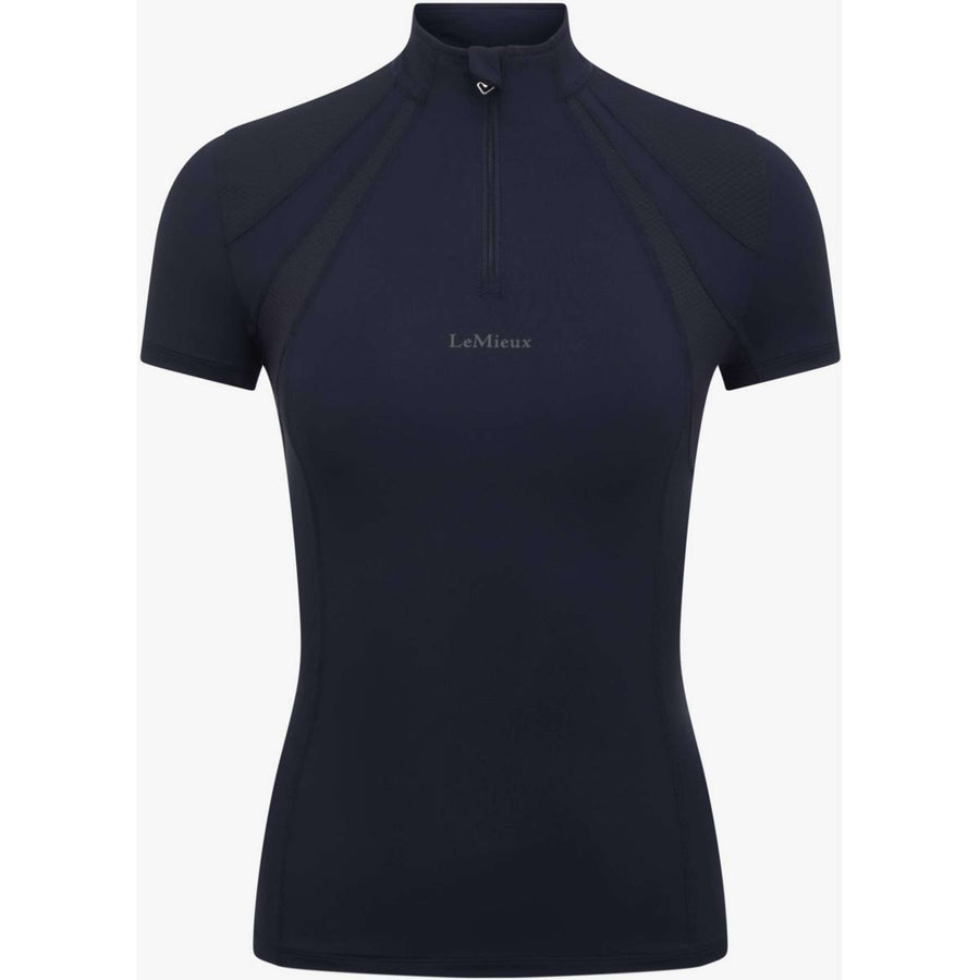 LeMieux Baselayer Mia Mesh Short Sleeves Navy