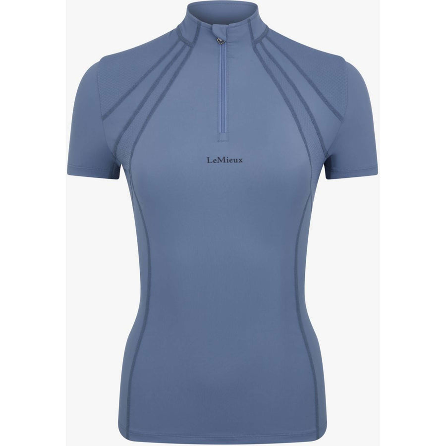 LeMieux Baselayer Mia Mesh Short Sleeves Ice blue
