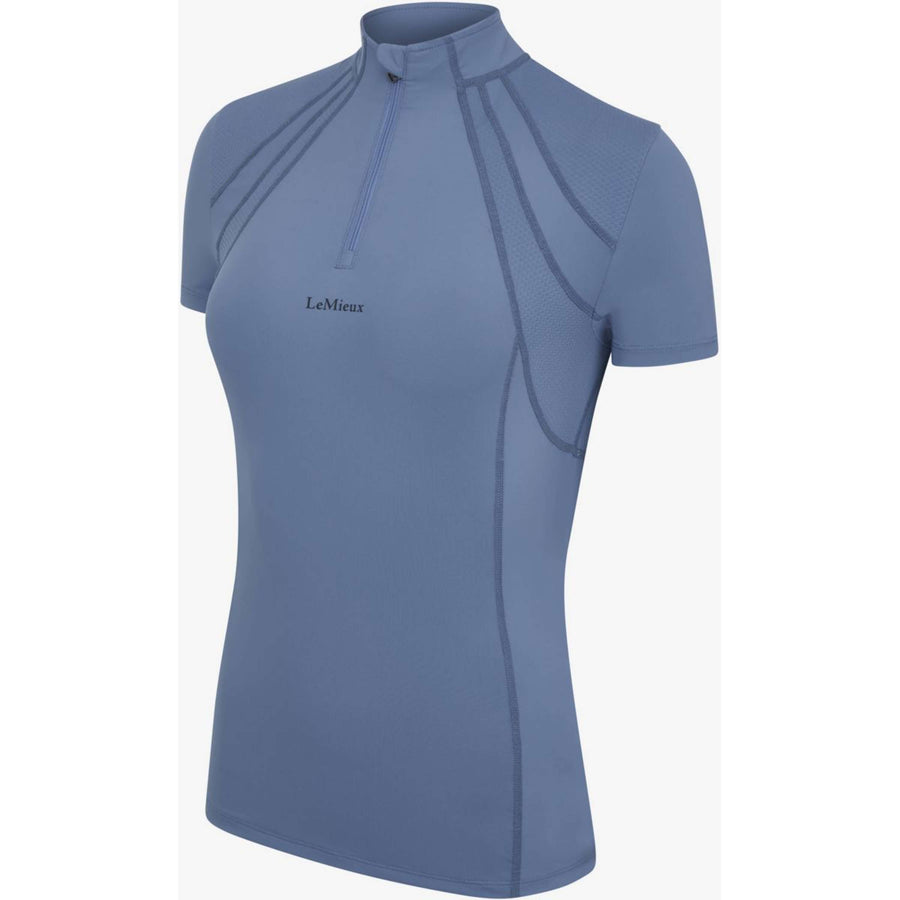 LeMieux Baselayer Mia Mesh Short Sleeves Ice blue