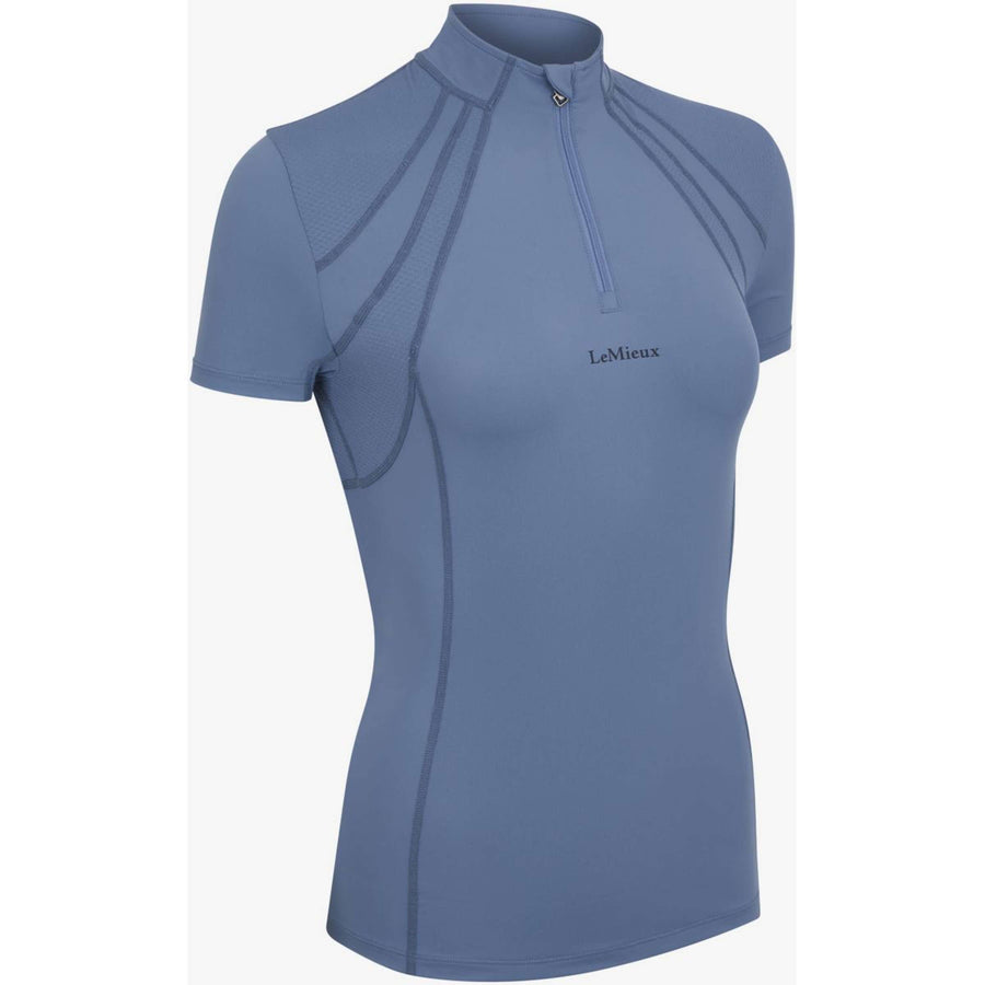 LeMieux Baselayer Mia Mesh Short Sleeves Ice blue