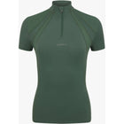 LeMieux Baselayer Mia Mesh Short Sleeves Hunter Green