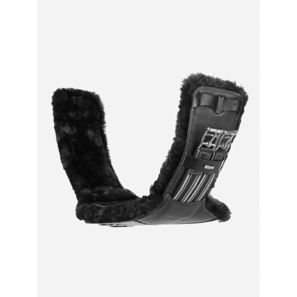 LeMieux Girth Arkia Simu Contoured Short Black