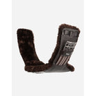 LeMieux Girth Arkia Simu Contoured Short Brown