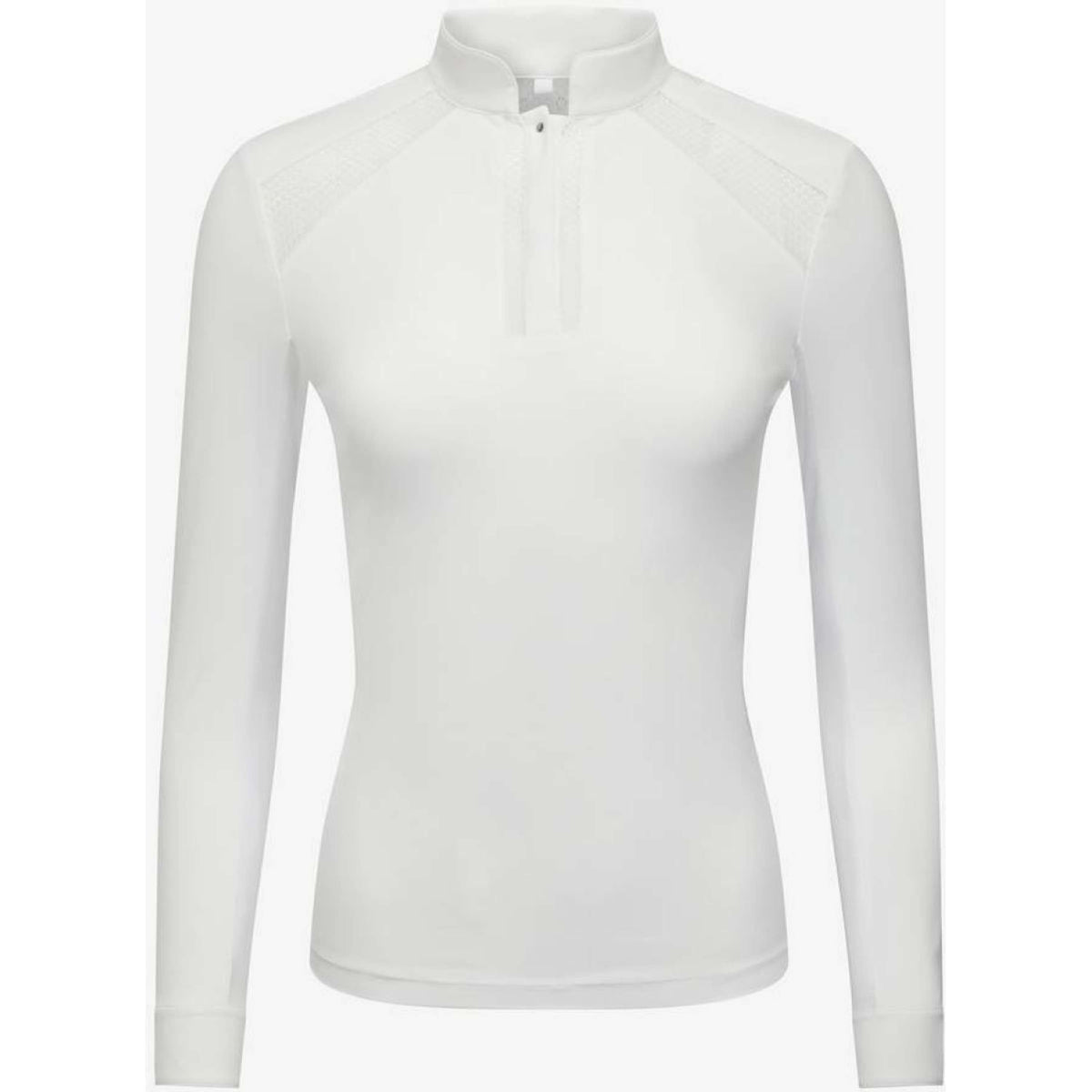 LeMieux Competition Shirt Camille Long Sleeves White