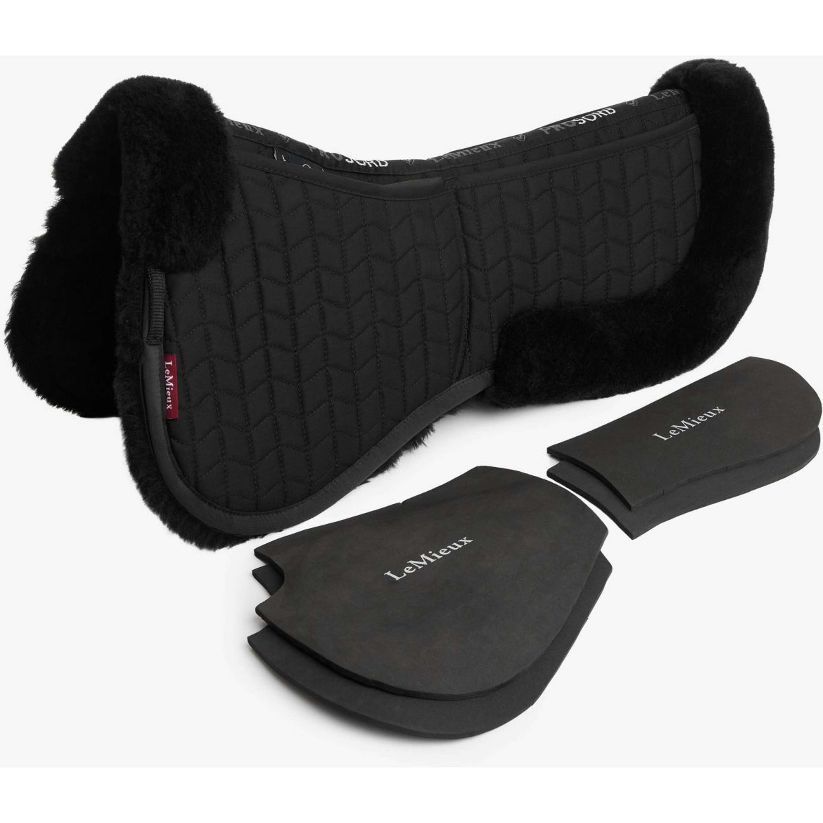 LeMieux Half Pad ProLambs Pro-Sorb Black/Black