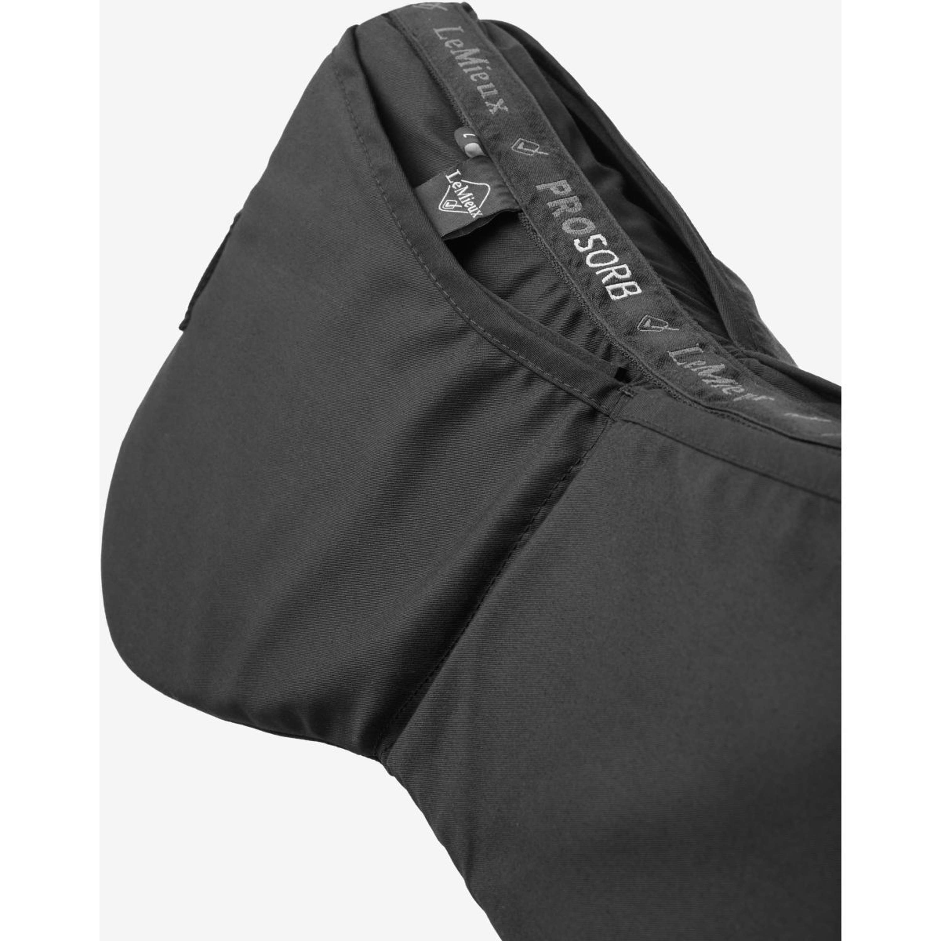 LeMieux Half Pad Pro-Sorb Plain Black
