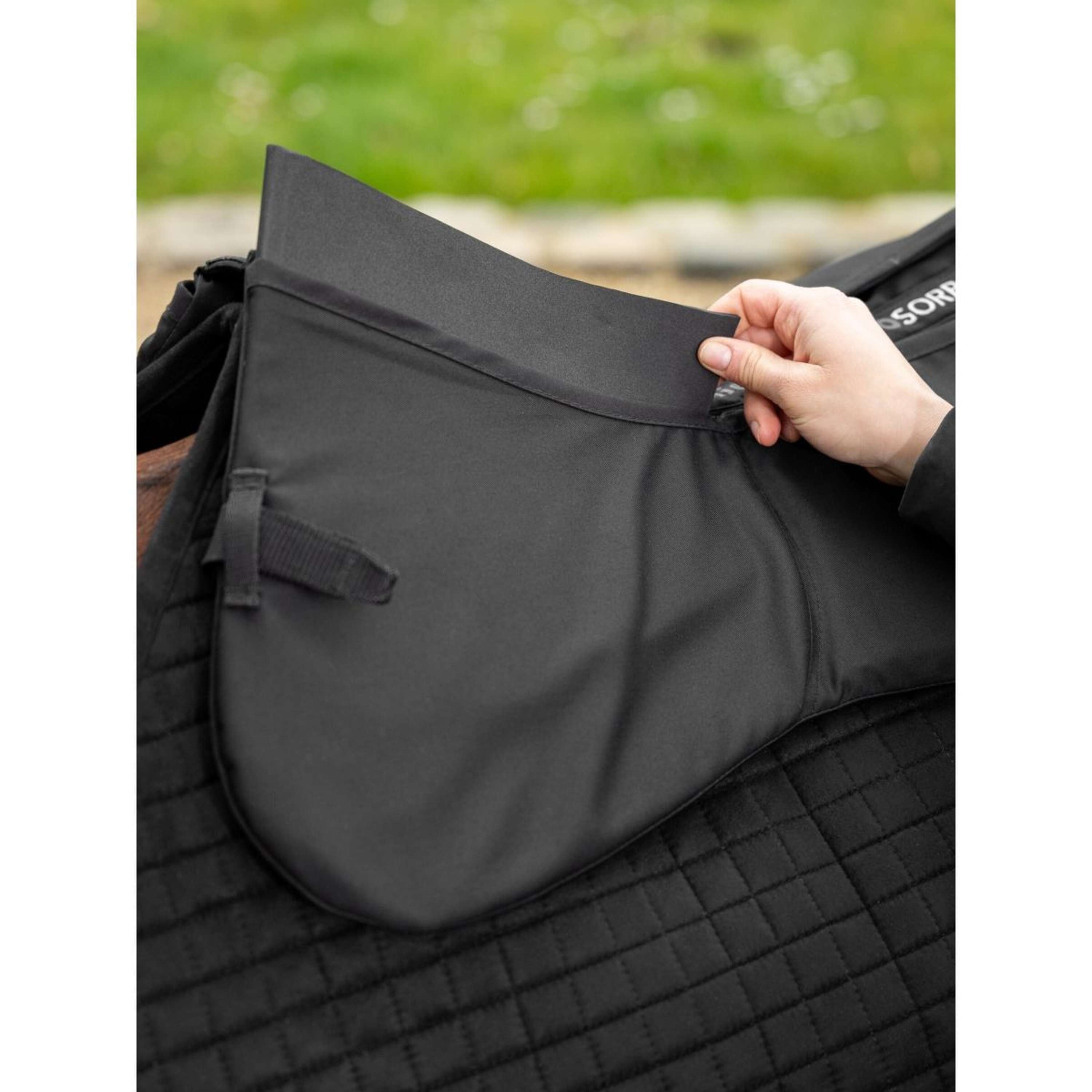 LeMieux Half Pad Pro-Sorb Plain Black