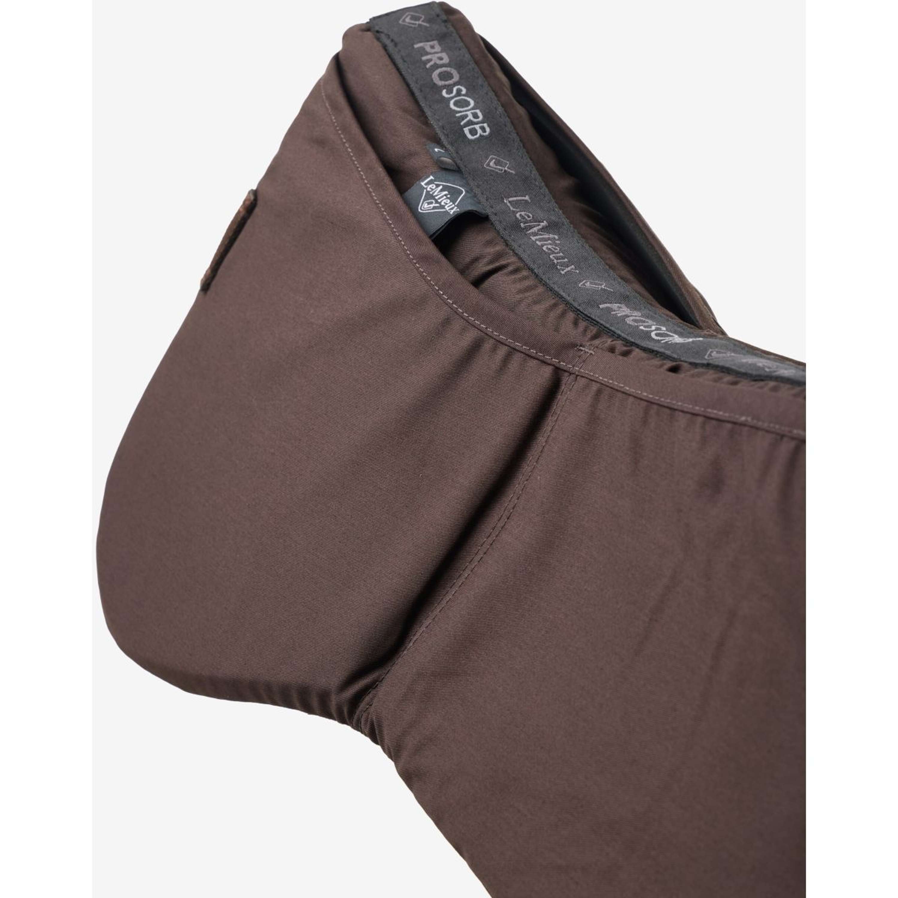 LeMieux Half Pad Pro-Sorb Plain Brown