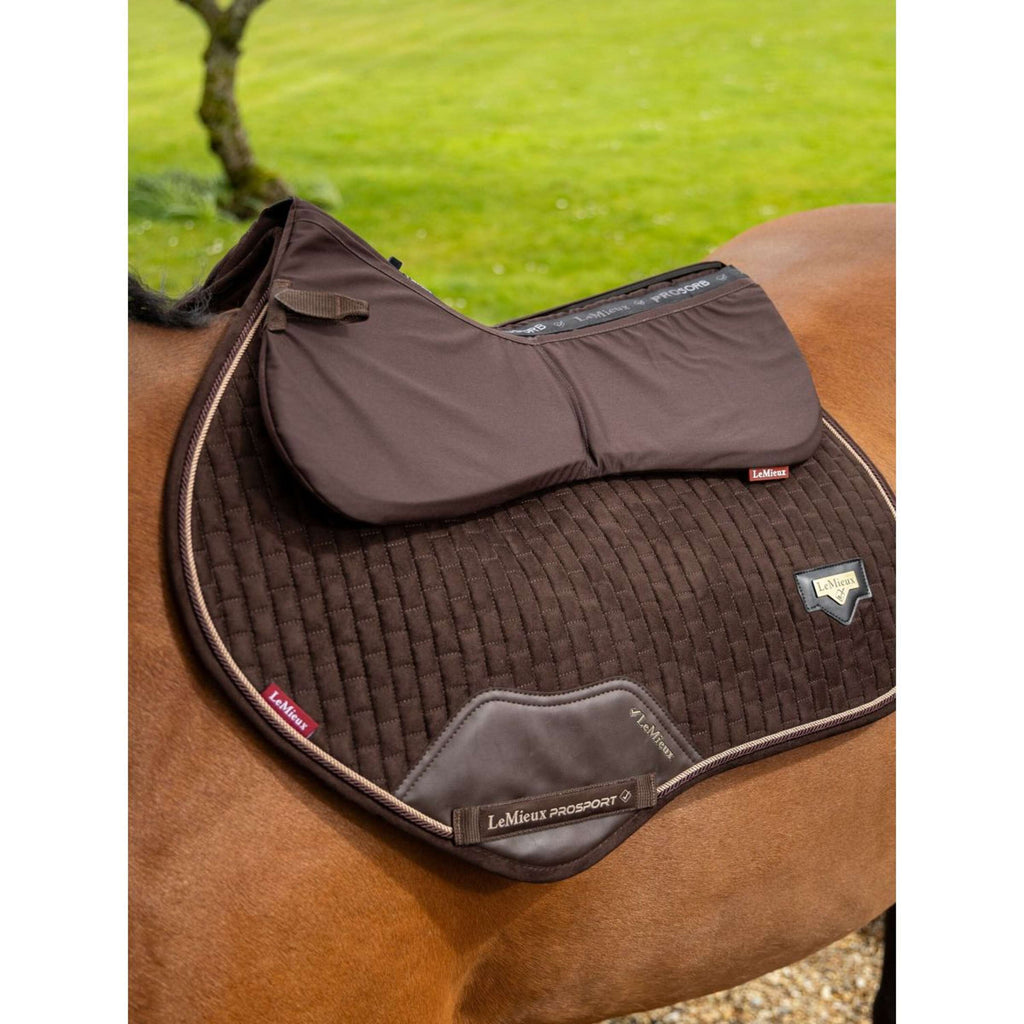 LeMieux Half Pad Pro-Sorb Plain Brown