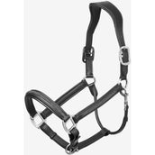 LeMieux Leather Halter Crystal Black