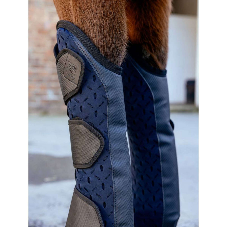 LeMieux Transport Protectors Kudos 3D Mesh Navy