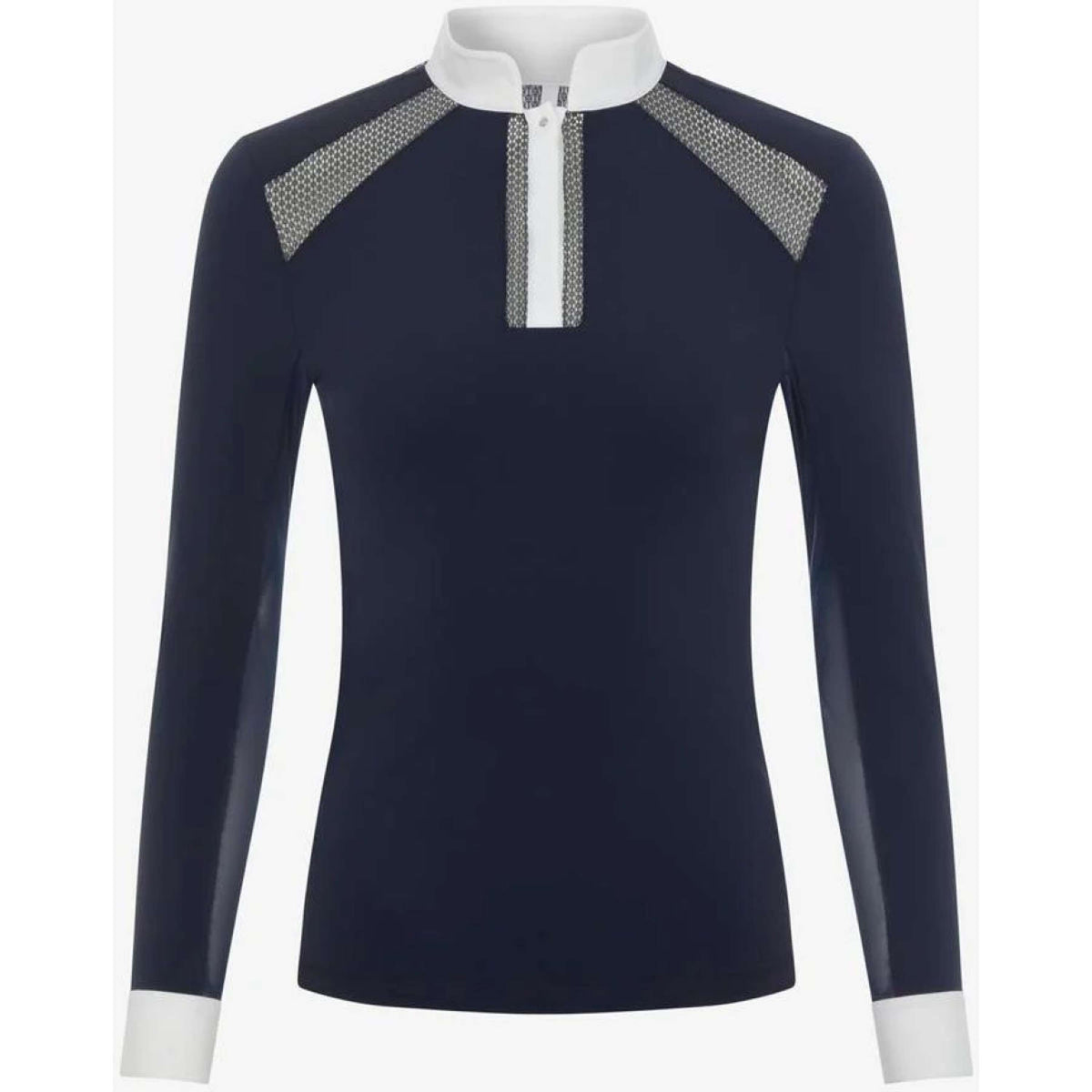 LeMieux Competition Shirt Camille Long Sleeves Navy