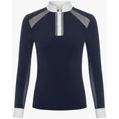 LeMieux Competition Shirt Camille Long Sleeves Navy