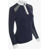 LeMieux Competition Shirt Camille Long Sleeves Navy