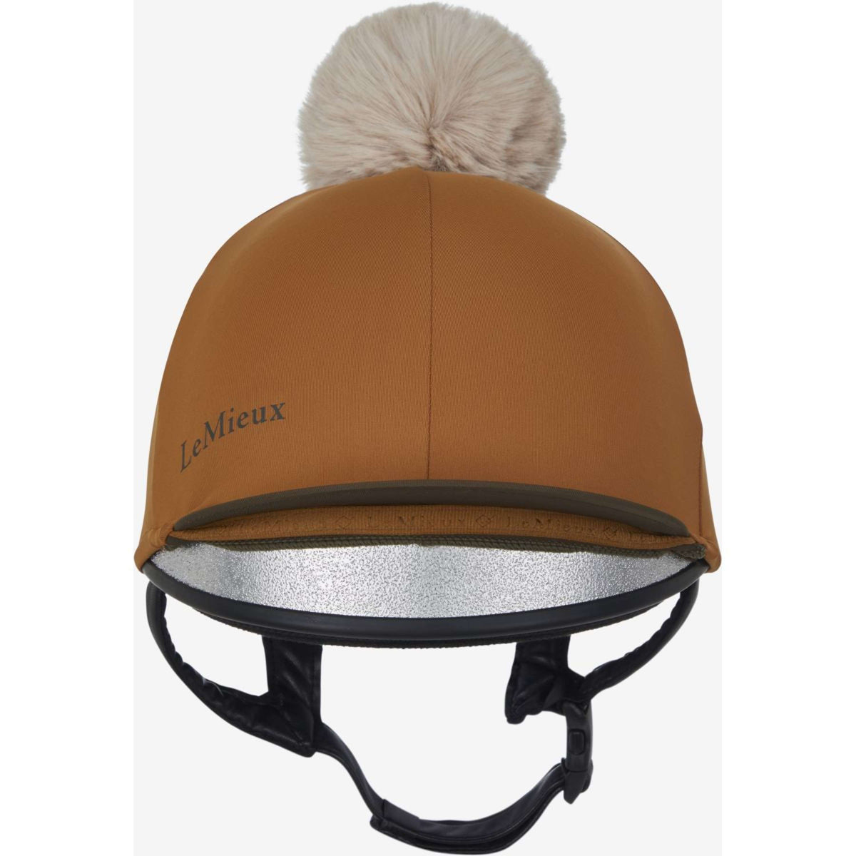 LeMieux Cap Cover Pom Ginger