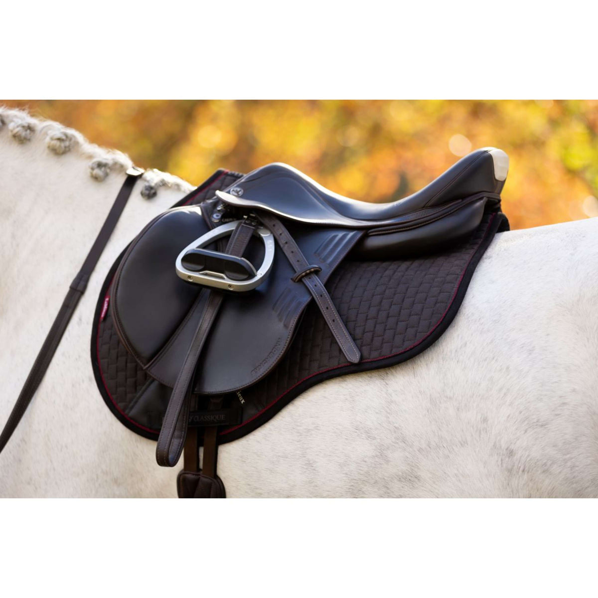 LeMieux Saddlepad Suede General Purpose Cinder