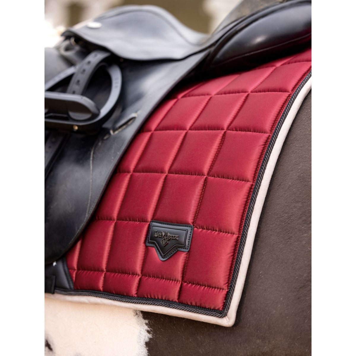 LeMieux Saddlepad Loire Dressage Ember