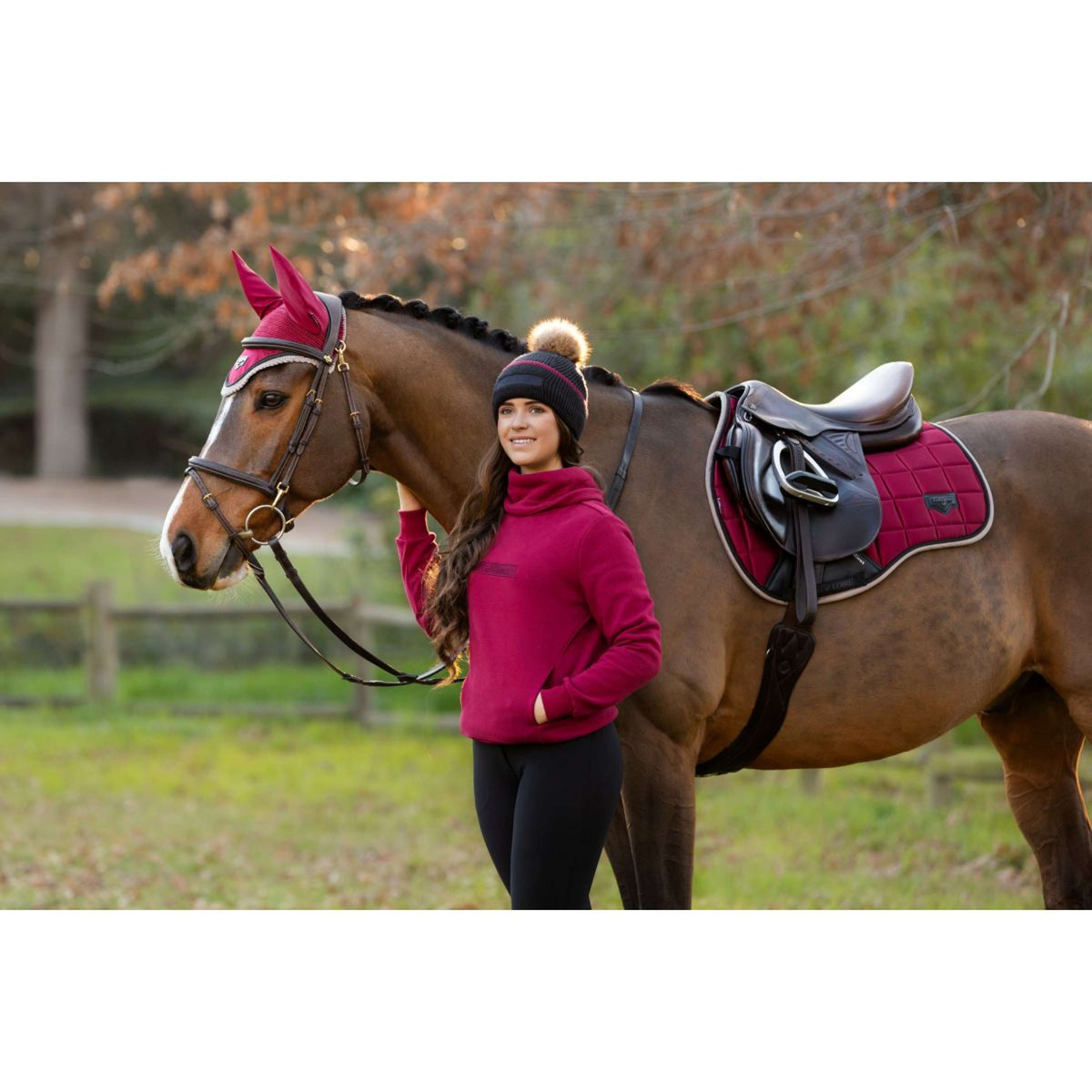 LeMieux Saddlepad Loire General Purpose Ember