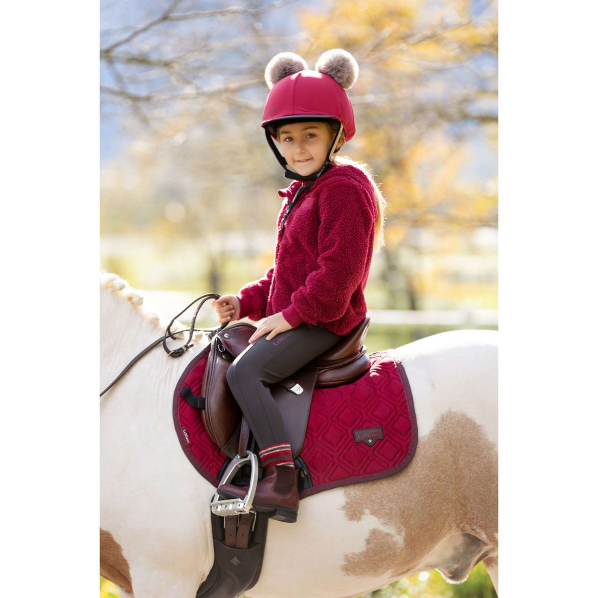 LeMieux Saddlepad Mini General Purpose Ember