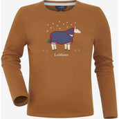 LeMieux Shirt Mini Jessie Long Sleeves Ginger