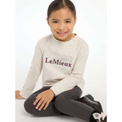 LeMieux Shirt Mini Jessie Long Sleeves Beige