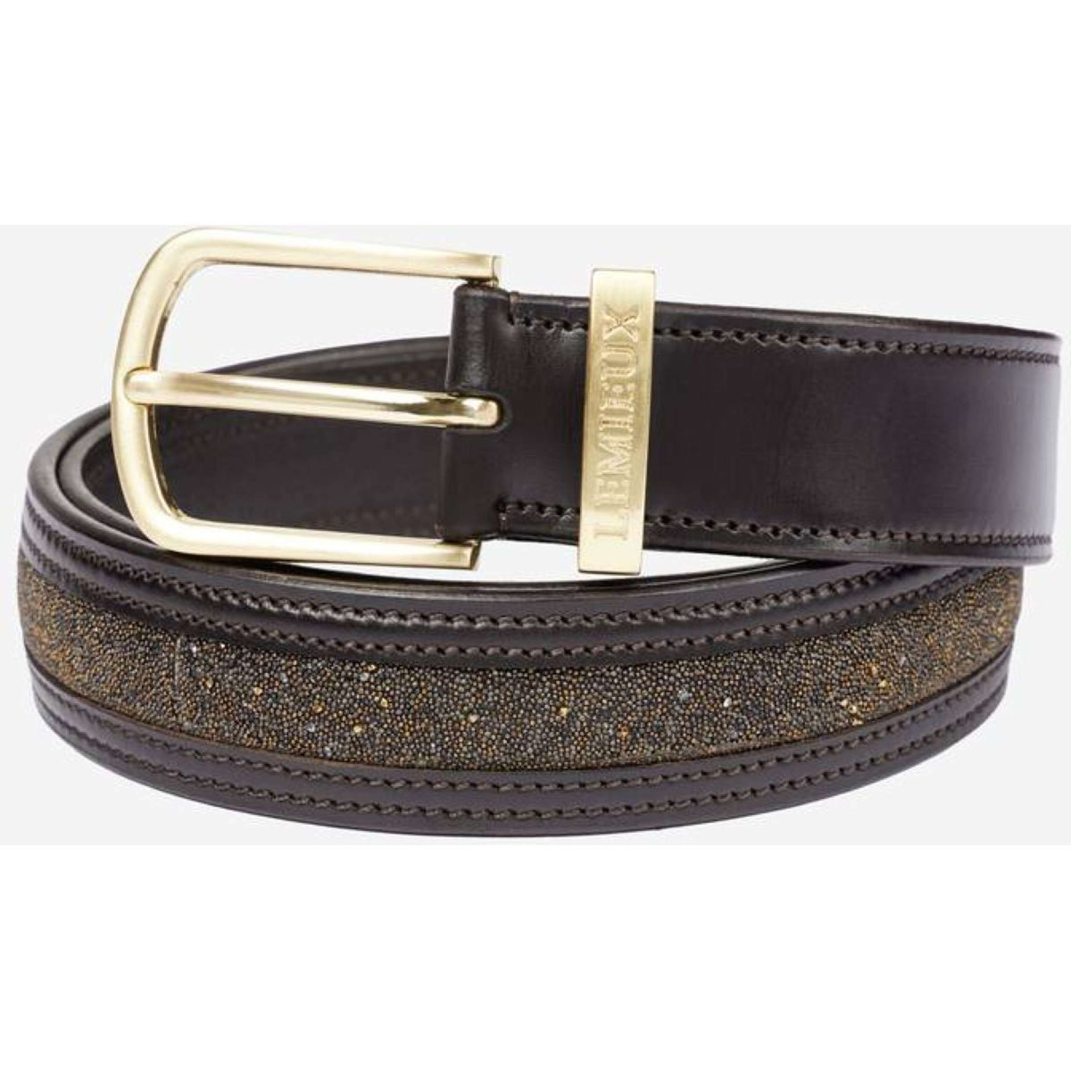 LeMieux Belt Crystal Insert Brown