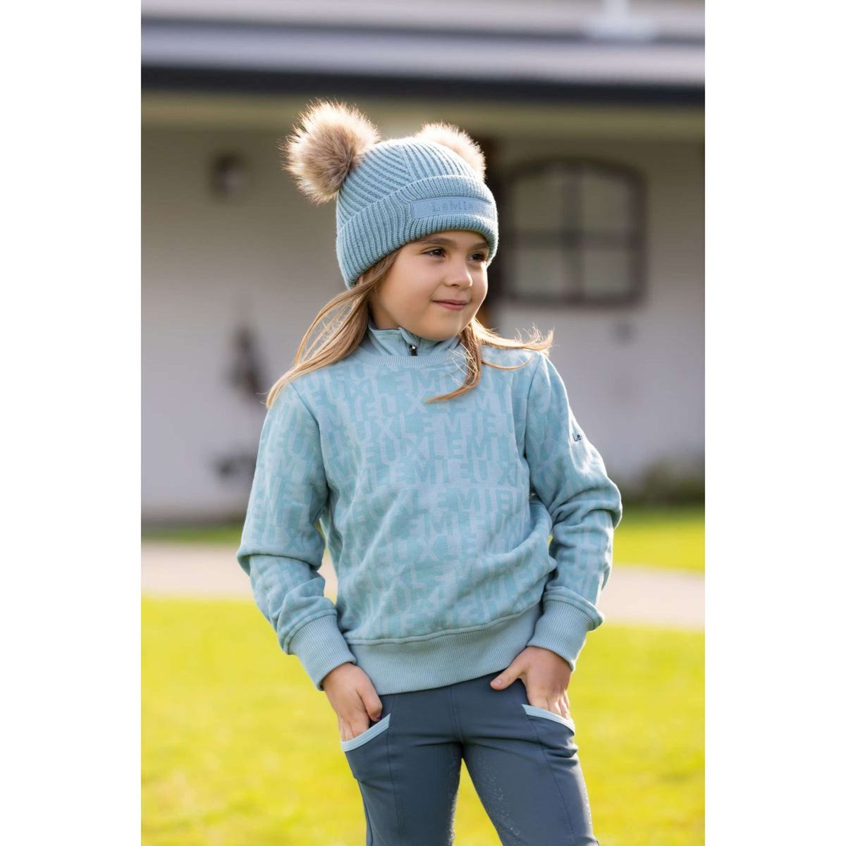 LeMieux Sweater Mini Casey Glacier