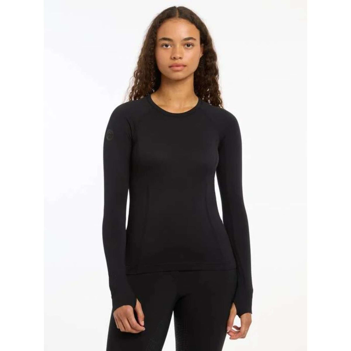 LeMieux Shirt Britney Long Sleeves Black