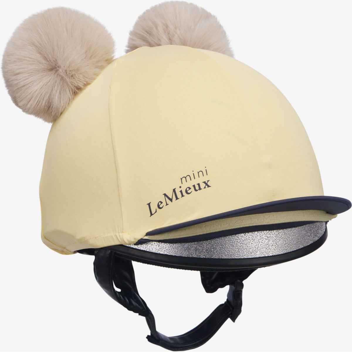 LeMieux Hat Silk Double Pom Children Mimosa