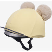 LeMieux Hat Silk Double Pom Children Mimosa