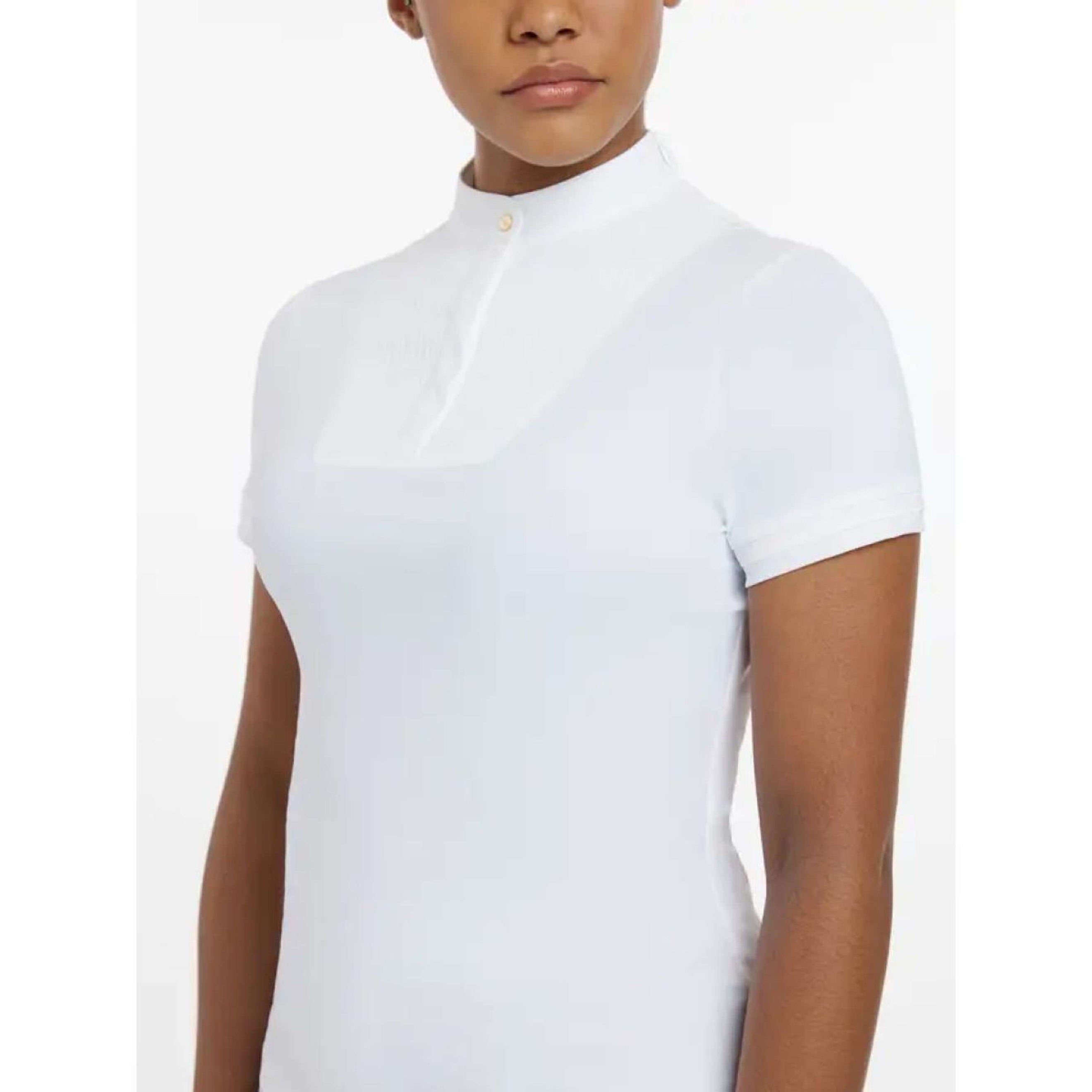 LeMieux Competition Shirt Sophia Short Sleeves White