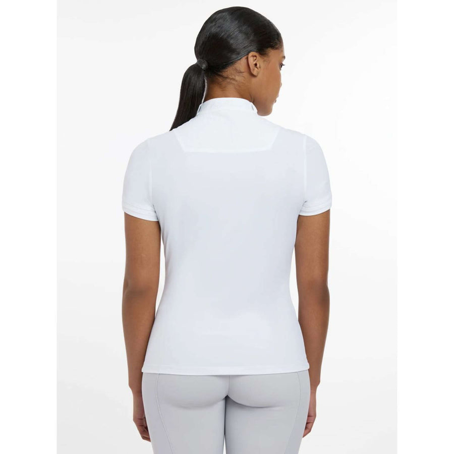 LeMieux Competition Shirt Sophia Short Sleeves White