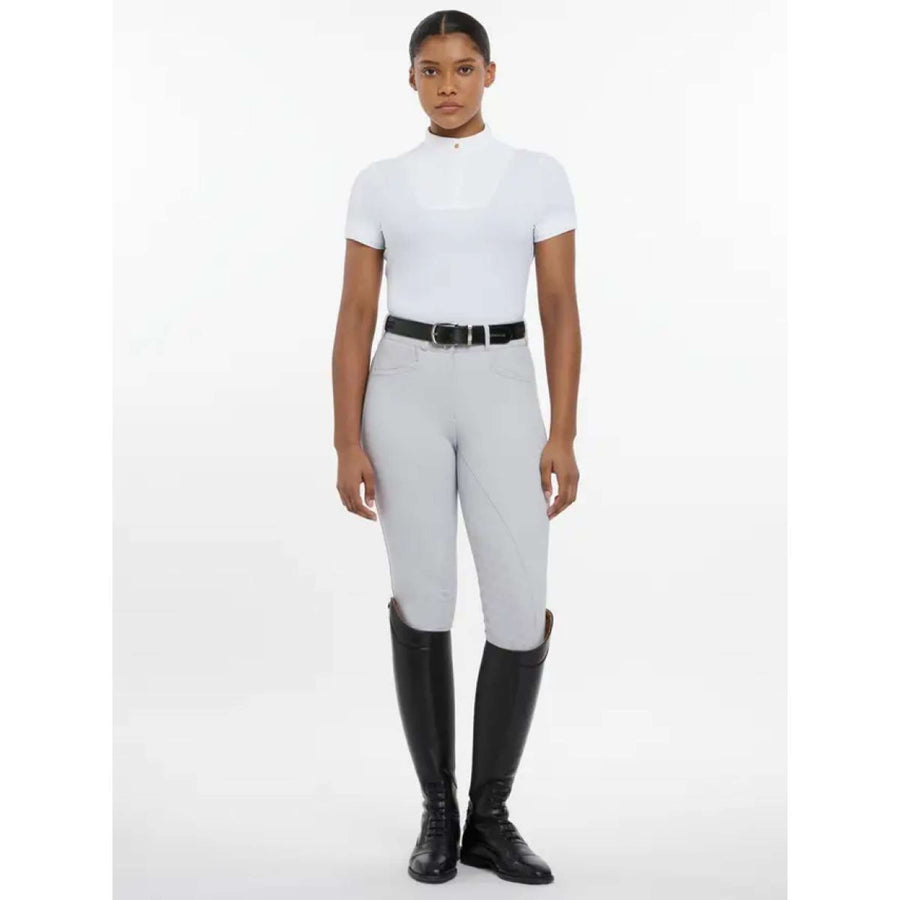 LeMieux Competition Shirt Sophia Short Sleeves White