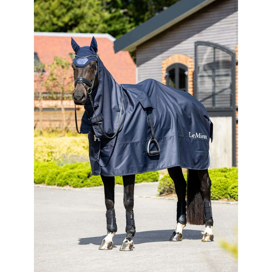 LeMieux Exercise Rug Rain Navy