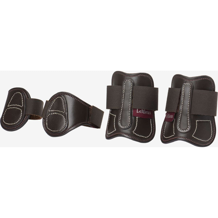 LeMieux Toy Pony Leg Protector Set Brown