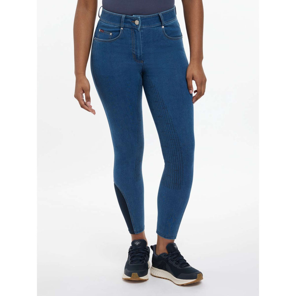 LeMieux Breeches Dolly Denim Full Grip Denim