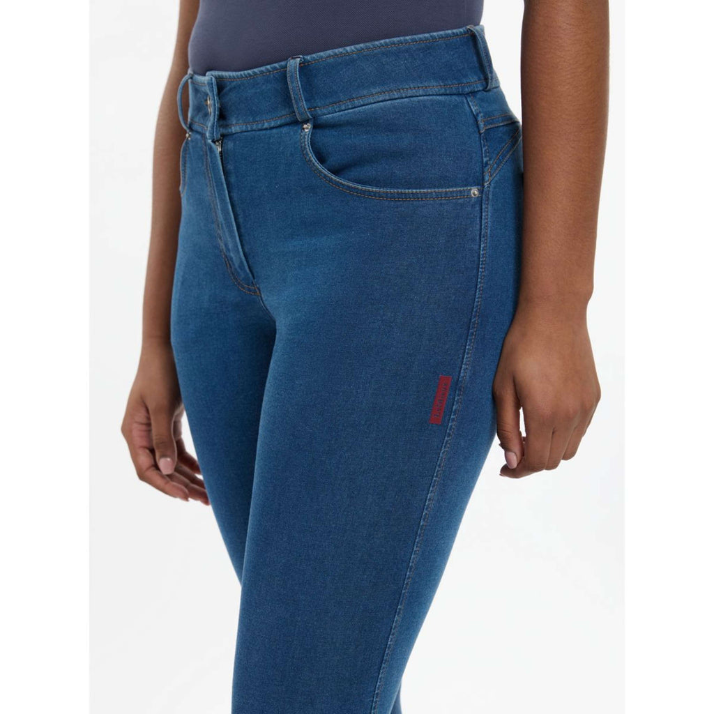 LeMieux Breeches Dolly Denim Full Grip Denim