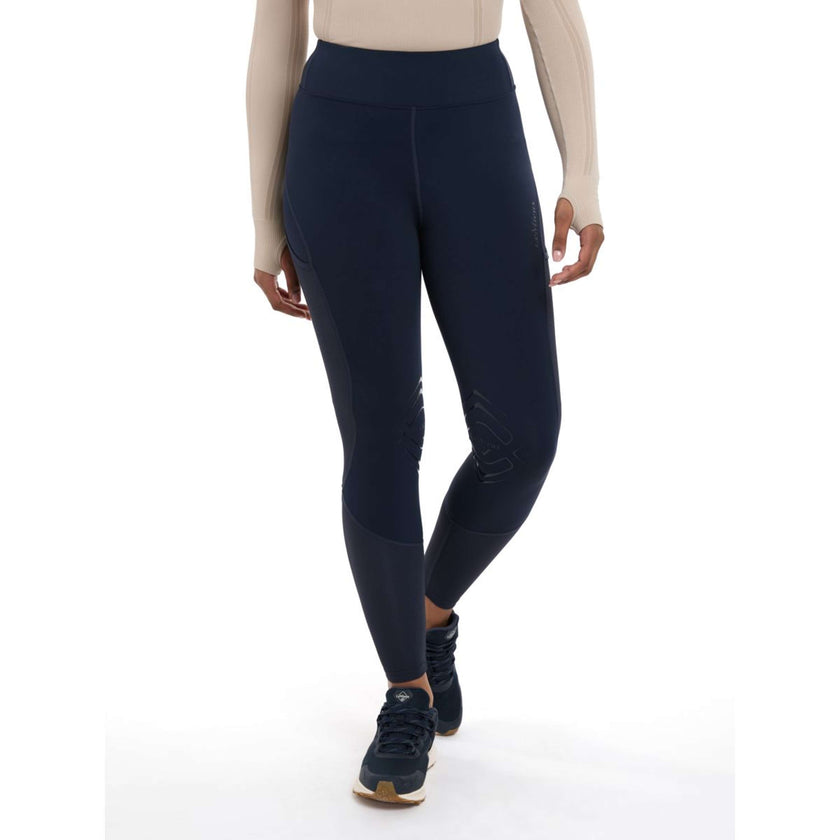 LeMieux Riding Legging Lydia Mesh Navy