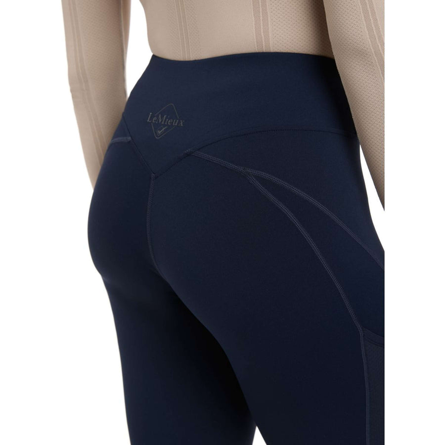 LeMieux Riding Legging Lydia Mesh Navy
