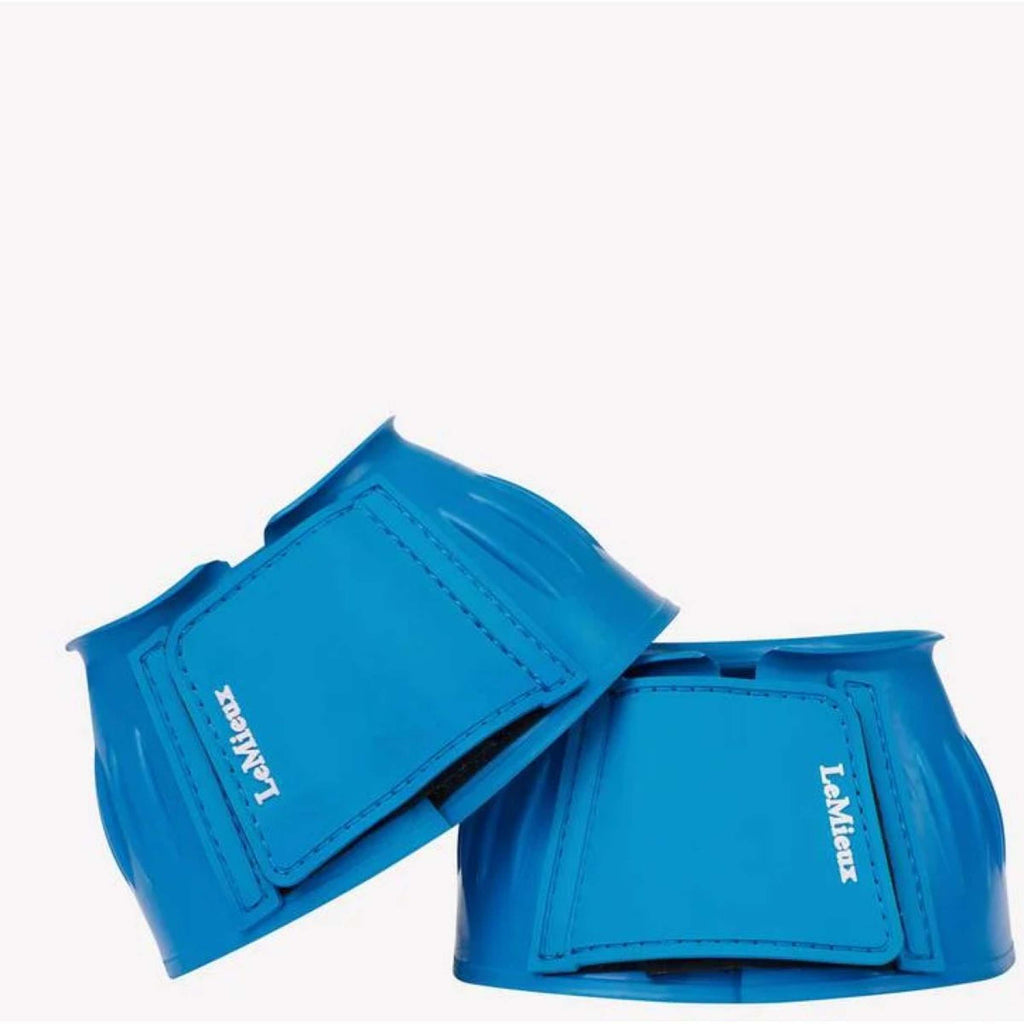 LeMieux Bell Boots Rubber Benetton Blue