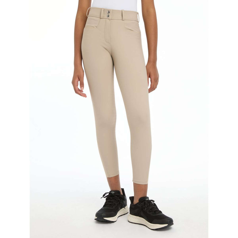 LeMieux Breeches Izzy Kids Full Grip Almond