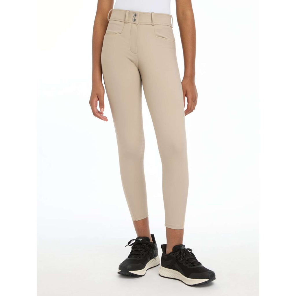 LeMieux Breeches Izzy Kids Full Grip Almond