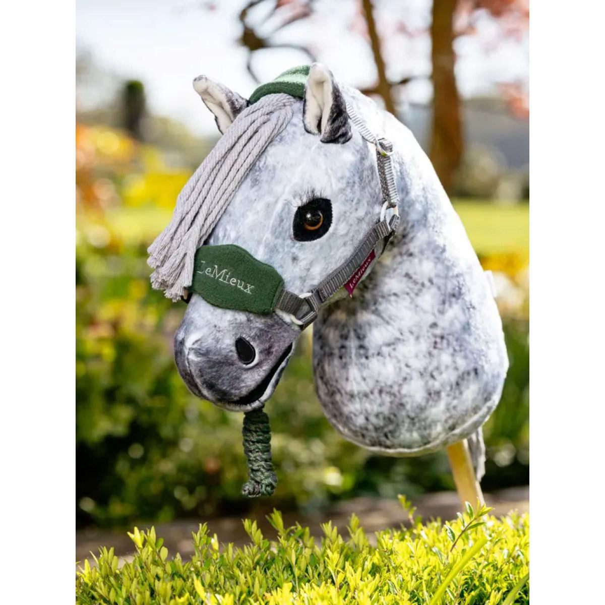 LeMieux Head Collar Set Hobby Horse Vogue Hunter Green